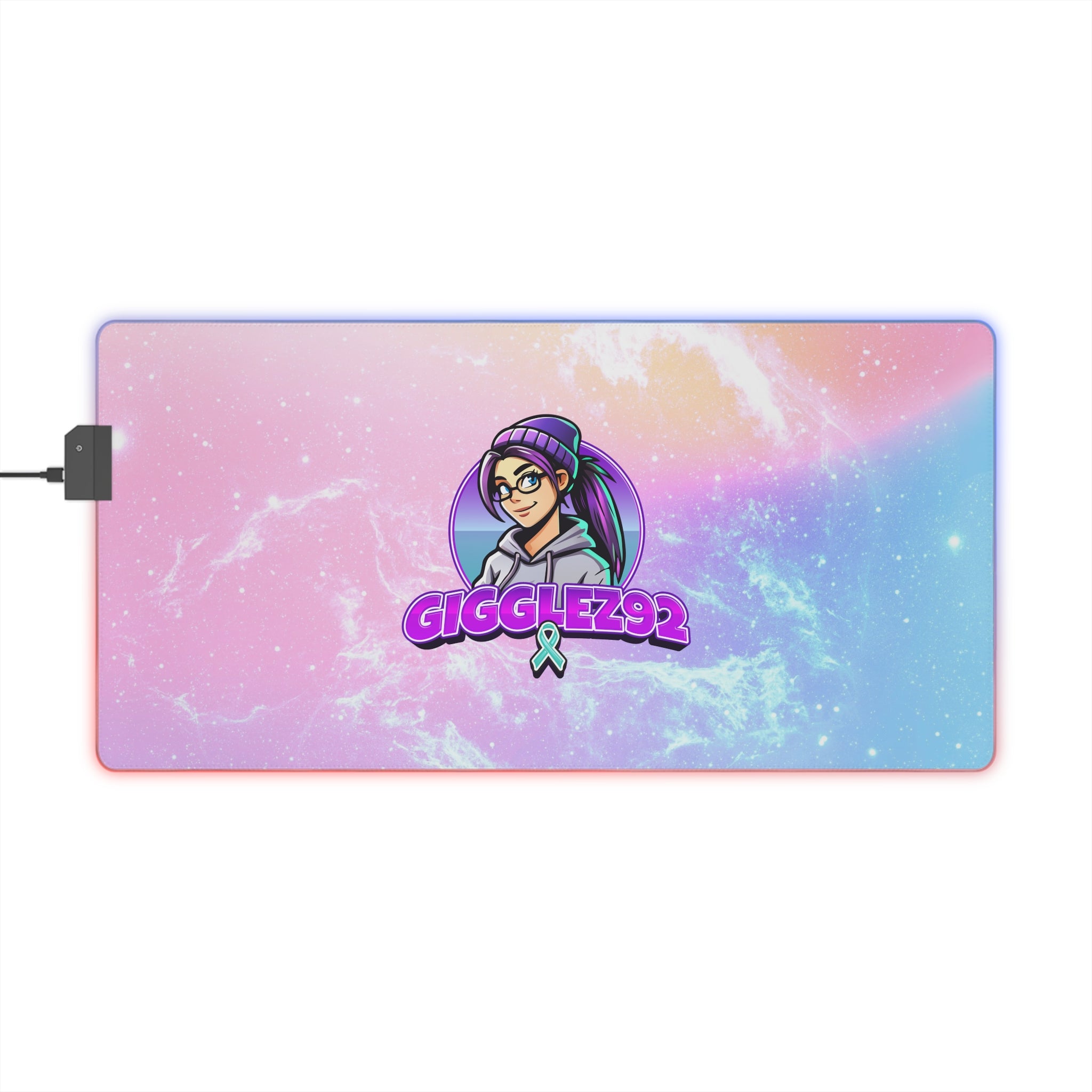 Gigglez LED Gaming Mouse Pad