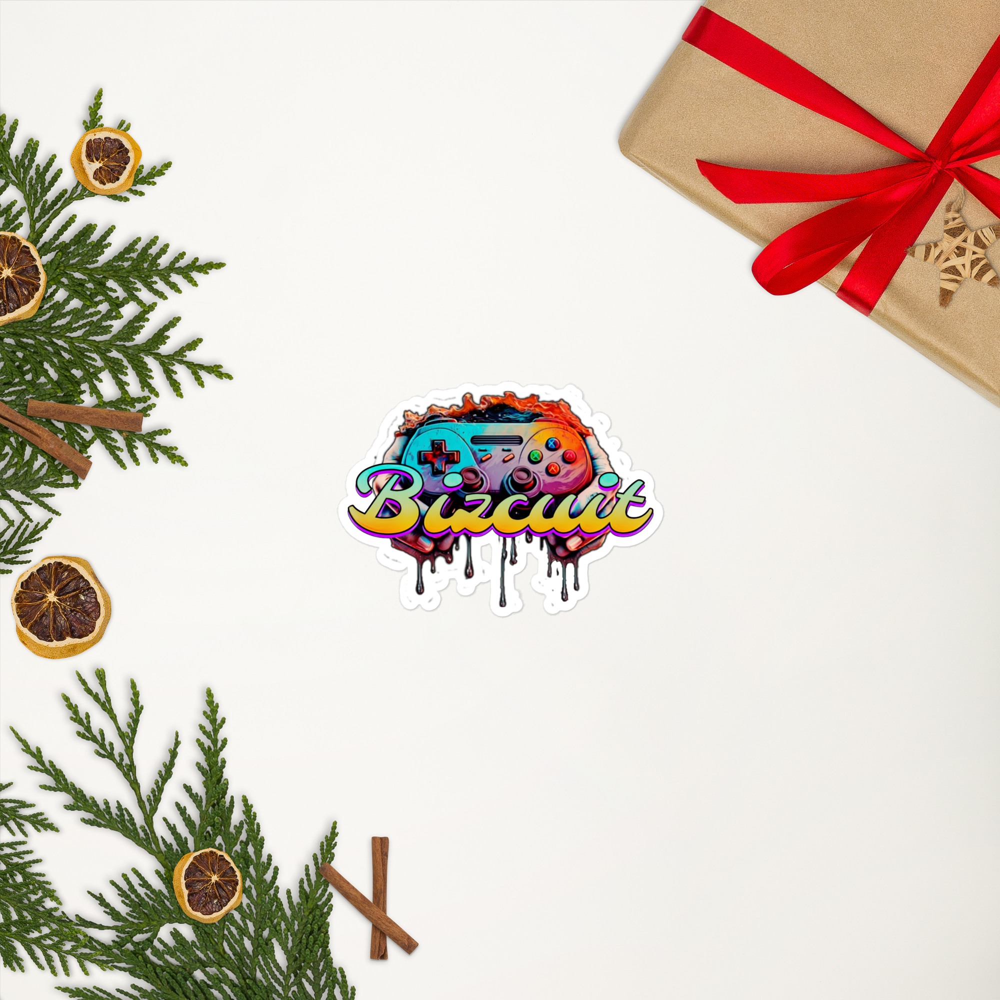 Biscuit Bubble-free stickers