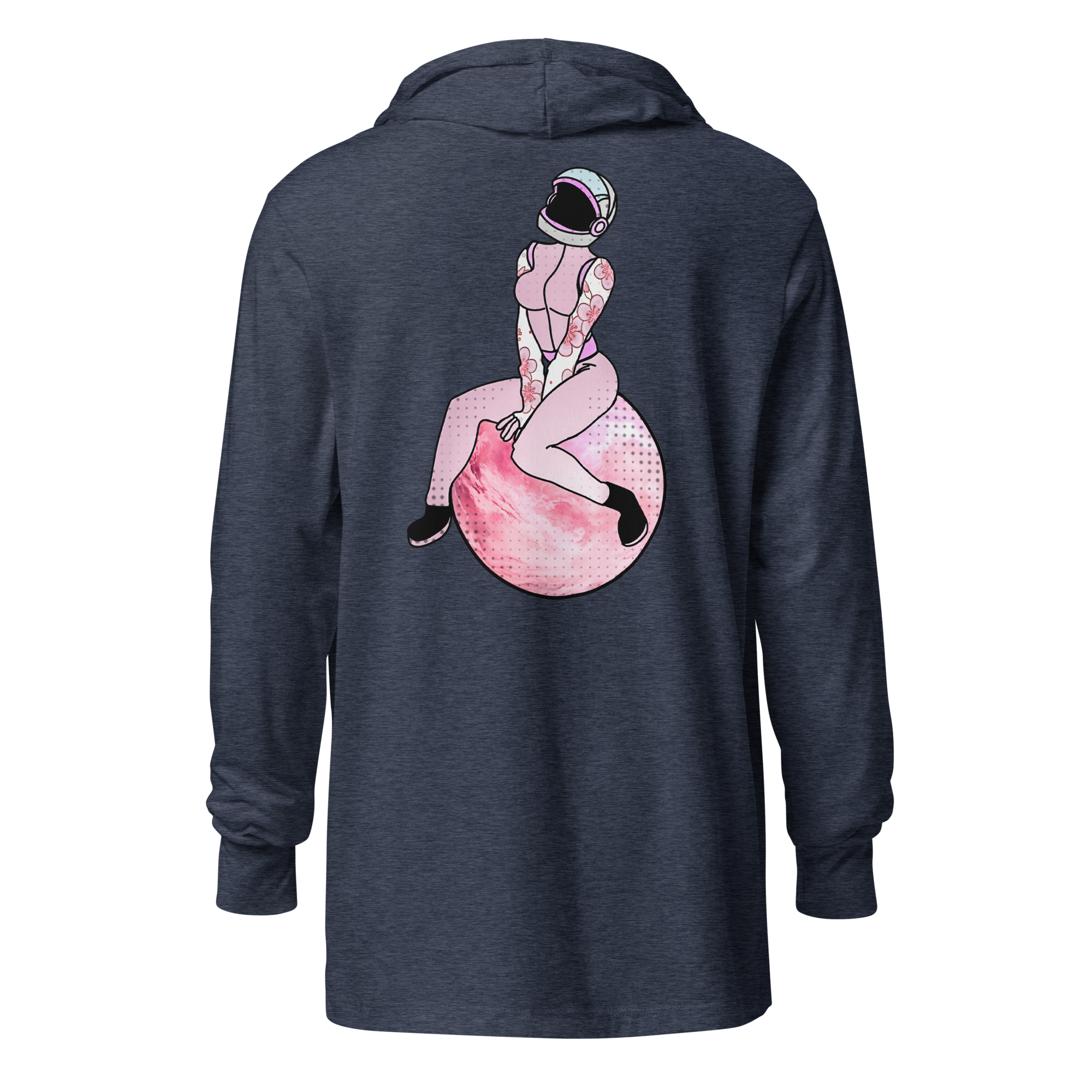 PC Hooded long-sleeve tee