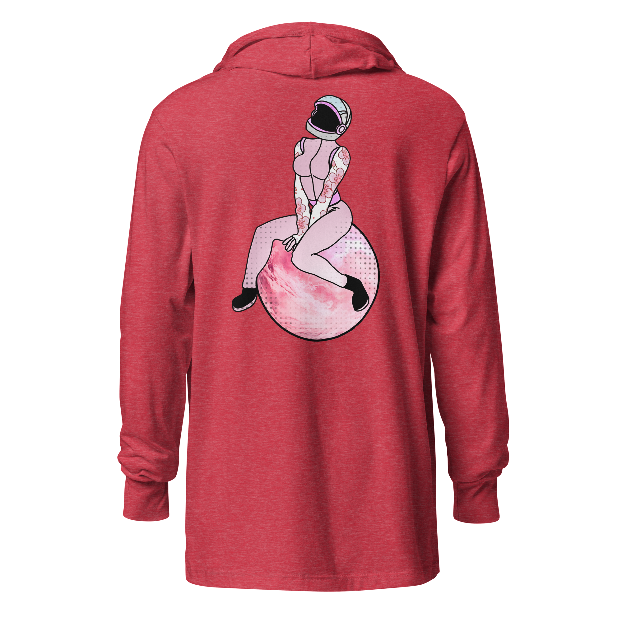 PC Hooded long-sleeve tee