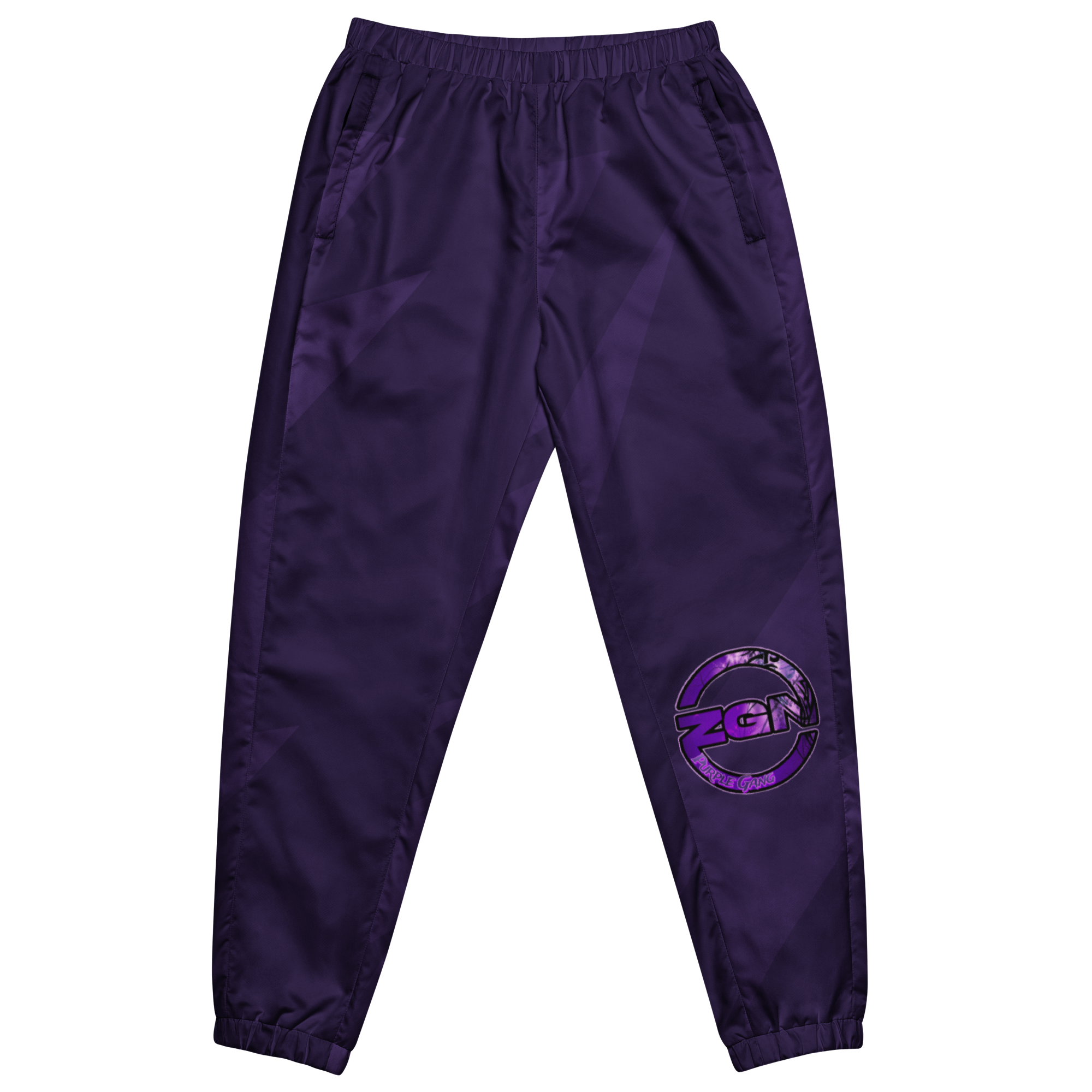 Purple Gang track pants