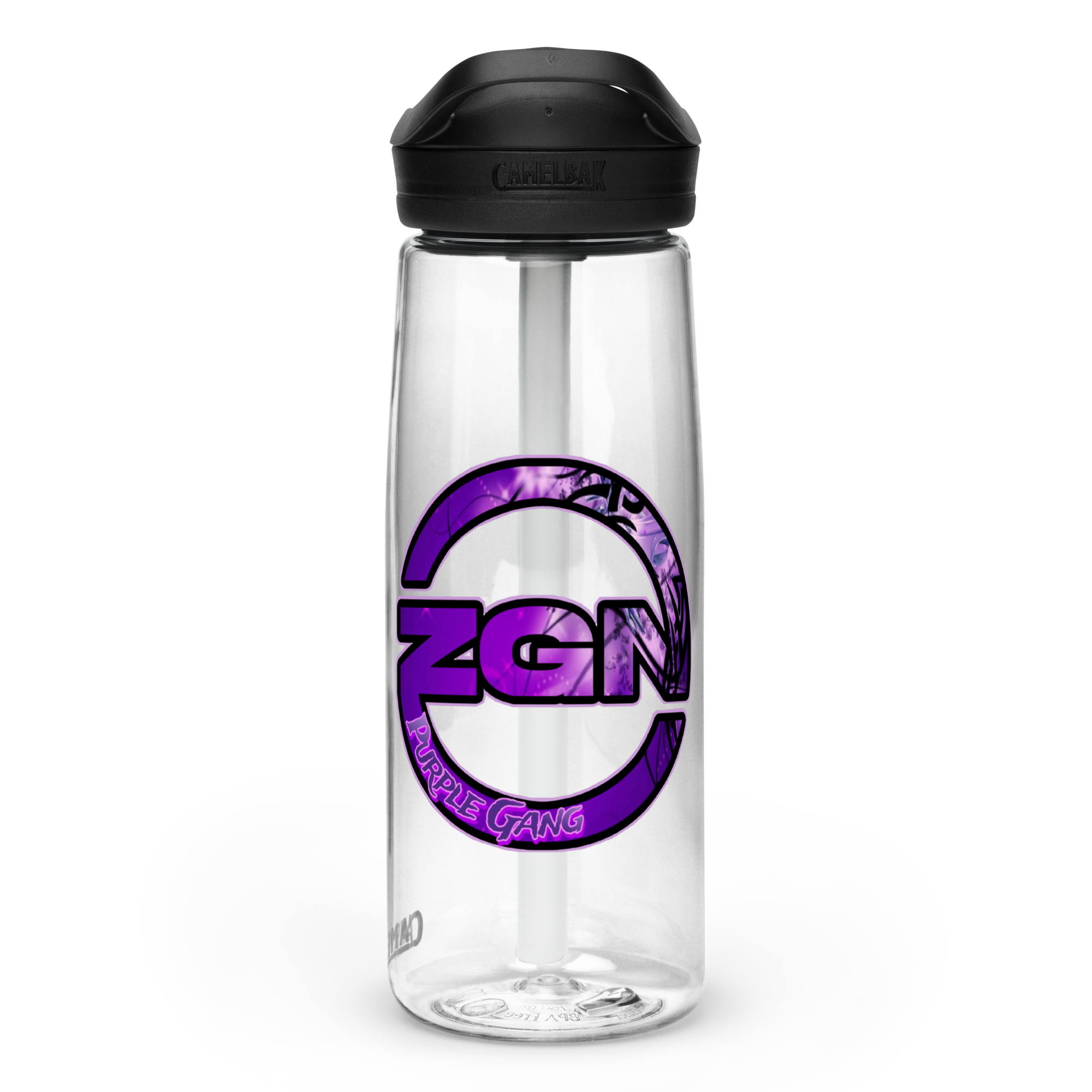 Purple Gang Sports Water Bottle