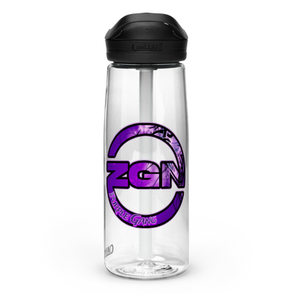 Purple Gang Sports Water Bottle